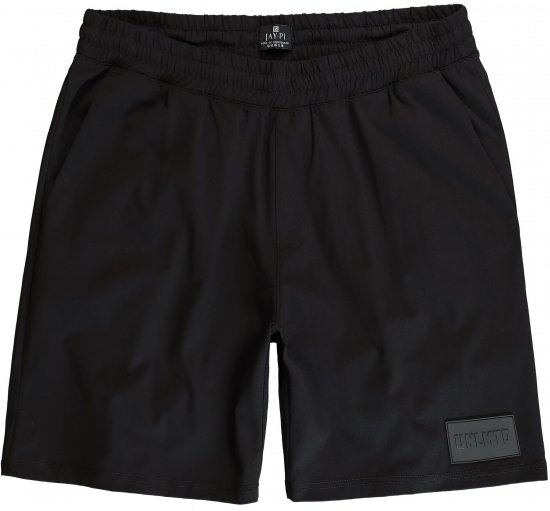 JAY-PI Bermuda FLEXNAMIC® Shorts Black - Herrenshorts - Herrenshorts in großen Größen