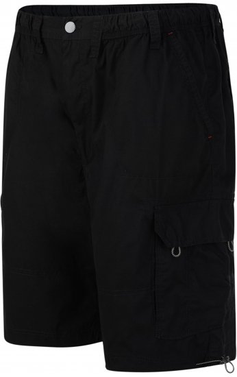 Espionage ST042 Cargo Shorts Black - Herrenshorts - Herrenshorts in großen Größen