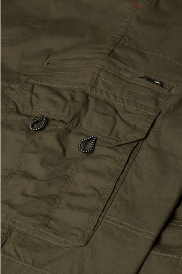 Espionage ST042 Cargo Shorts Olive - Herrenshorts - Herrenshorts in großen Größen