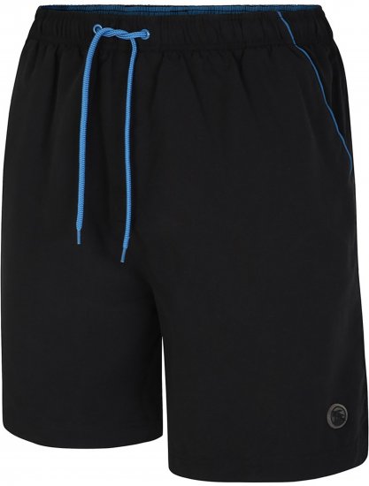 Espionage SW040 Plain Swimshorts Black - Bademode - Herren-Badeshorts in Übergröße