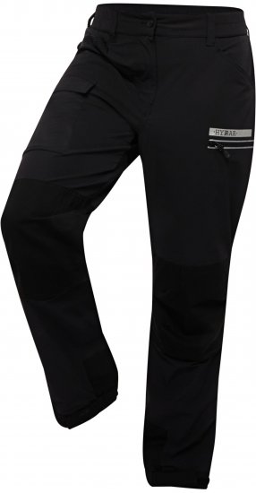 Ulla Popken HYPRAR Multifunctional Durable Inset Trekking Pants Black - Jeans & Hosen in Großen Größen – Plus Size - 