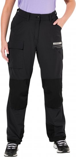 Ulla Popken HYPRAR Multifunctional Durable Inset Trekking Pants Black - Jeans & Hosen in Großen Größen – Plus Size - 