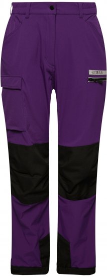 Ulla Popken HYPRAR Multifunctional Durable Inset Trekking Pants Plum - Jeans & Hosen in Großen Größen – Plus Size - 