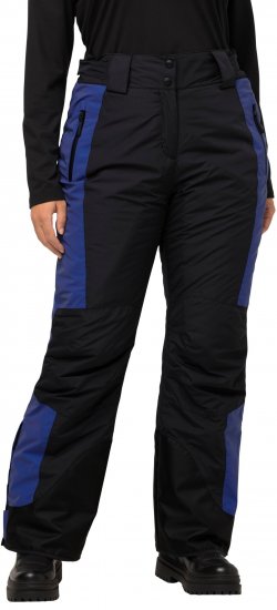 Ulla Popken Ski Pants Reflector Waterproof Velcro Closure Snow Gaiter Black - Jeans & Hosen in Großen Größen – Plus Size - 