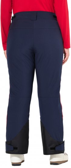 Ulla Popken Performance Trousers Waterproof Zip Pockets Snow Gaiter Navy - Jeans & Hosen in Großen Größen – Plus Size - 