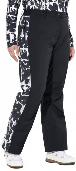 Ulla Popken Hyprar Functional Trousers Waterproof Velcro Closure Snow Gaiter Black - Jeans & Hosen in Großen Größen – Plus Size - 