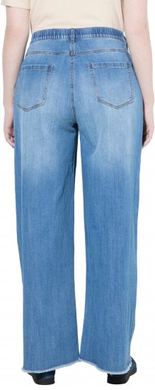 Ulla Popken Extra Wide Leg Stretch Fit Jeans Light Blue - Jeans & Hosen in Großen Größen – Plus Size - 