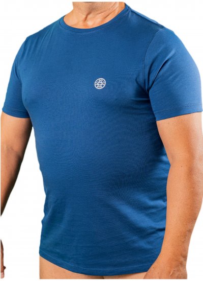 20 Nodi Mezzogiorno Sports T-Shirt Royal Blue - Herren-T-Shirts - Herren-T-Shirts in großen Größen