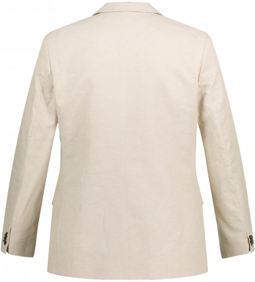 JP1880 Kos Linen Blend Jacket Sand - Herrenanzüge und -blazer - Herrenanzüge und -blazer in großen Größen