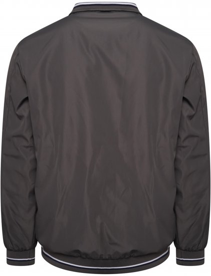 Kam Jeans 444 Premium Harrington Jacket Charcoal - Herren jacken - Herren Jacken in großen Größen