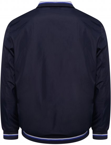 Kam Jeans 444 Premium Harrington Jacket Navy - Herren jacken - Herren Jacken in großen Größen