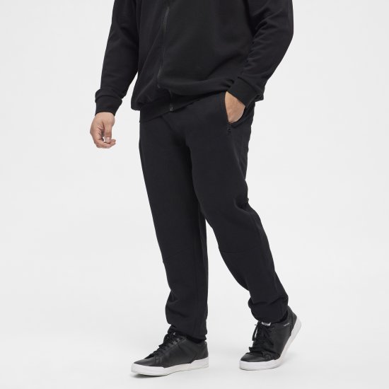 North Latitude Denim Sweatpants Black - Jogginghosen für Herren in großen Größen - Jogginghosen für Herren in großen Größen