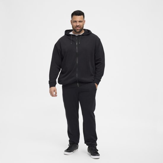 North Latitude Denim Sweatpants Black - Jogginghosen für Herren in großen Größen - Jogginghosen für Herren in großen Größen