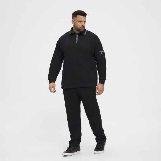 North Latitude Ottoman Sweatpants Black - Jogginghosen für herren - Jogginghosen für Herren in großen Größen