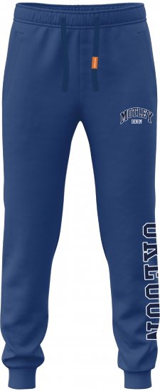 Motley Denim Munich Sweatpants Royal Blue - Jogginghosen für herren - Jogginghosen für Herren in großen Größen