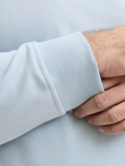 Jack & Jones Brandon Sweatshirt Blue - Herren-sweater und -hoodies - Herren-Sweater und -Hoodies in großen Größen