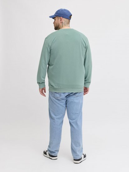 Jack & Jones Brandon Sweatshirt Turquoise - Herren-sweater und -hoodies - Herren-Sweater und -Hoodies in großen Größen
