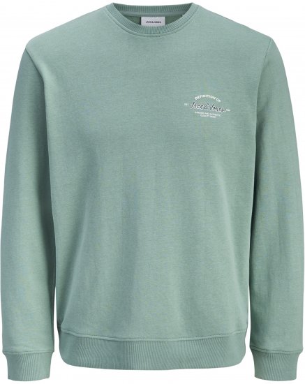 Jack & Jones Brandon Sweatshirt Turquoise - Herren-sweater und -hoodies - Herren-Sweater und -Hoodies in großen Größen