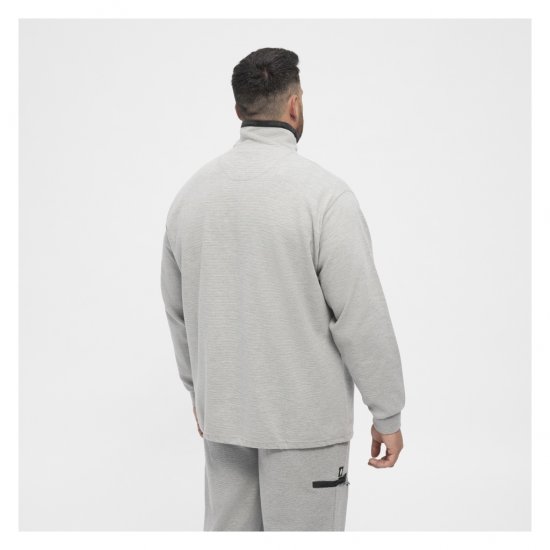North Latitude Ottoman Sweatshirt Mid Grey - Herren-sweater und -hoodies - Herren-Sweater und -Hoodies in großen Größen