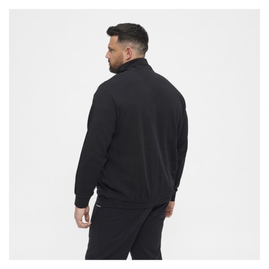North Latitude Denim Half-Zip Sweatshirt Black - Herren-sweater und -hoodies - Herren-Sweater und -Hoodies in großen Größen