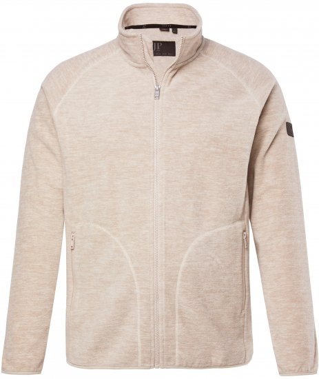 JP1880 Fleece Jacket Stand-up Collar Dusty Pink - Sportbekleidung & outdoor - Sportbekleidung in große größen für herren
