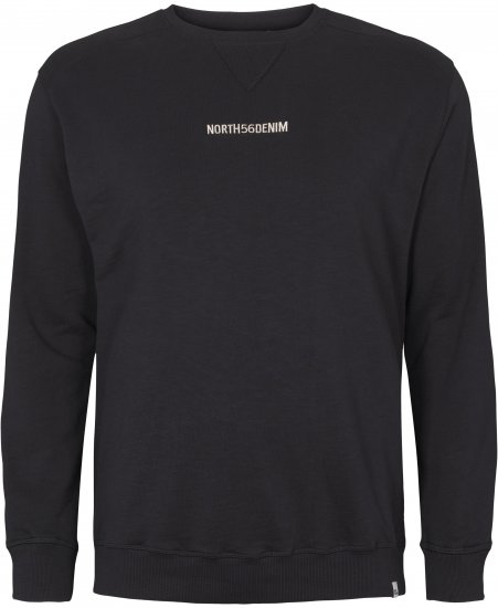 North Latitude Denim Logo Sweatshirt Black TALL - TALL sweatshirts - 