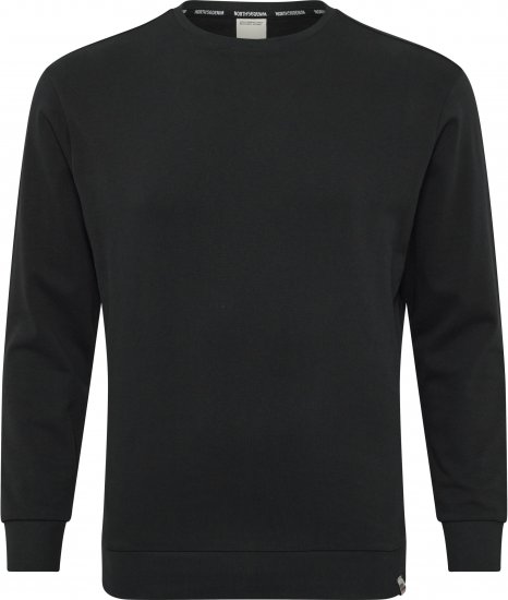 North Latitude Denim Crew Neck Sweatshirt Black TALL - TALL sweatshirts - 