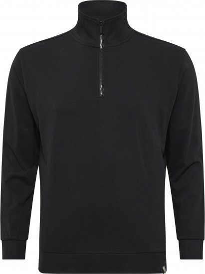 North Latitude Denim Half-Zip Sweatshirt Black - Herren-sweater und -hoodies - Herren-Sweater und -Hoodies in großen Größen
