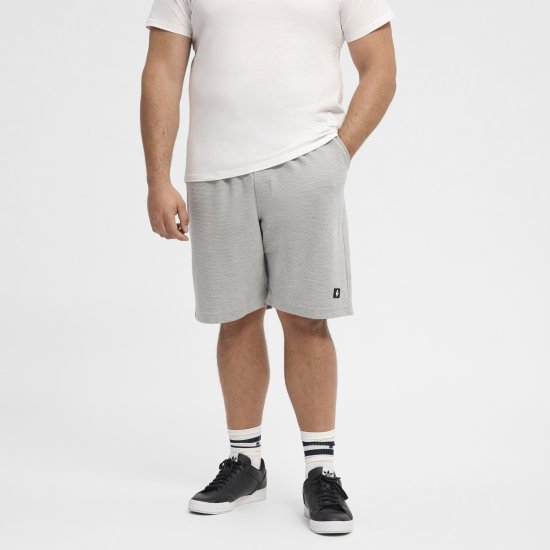 North Latitude Ottoman Sweatshorts Mid Grey - Jogginghosen für herren - Jogginghosen für Herren in großen Größen