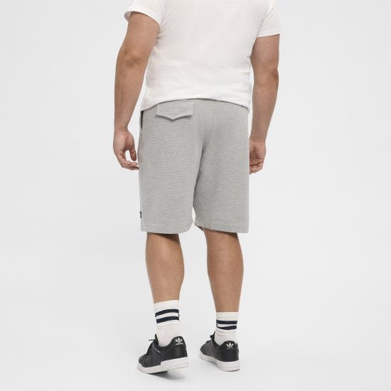 North Latitude Ottoman Sweatshorts Mid Grey - Jogginghosen für herren - Jogginghosen für Herren in großen Größen