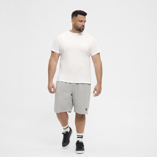 North Latitude Ottoman Sweatshorts Mid Grey - Jogginghosen für herren - Jogginghosen für Herren in großen Größen