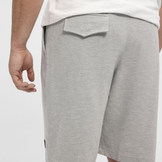 North Latitude Ottoman Sweatshorts Mid Grey - Jogginghosen für herren - Jogginghosen für Herren in großen Größen