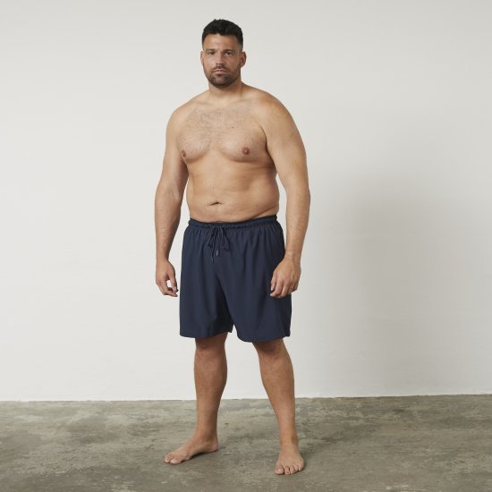 North Latitude 61145 4-Wege-Stretch-Badeshorts Marineblau - Herrenunterwäsche & bademode - Herrenunterwäsche & Bademode in großen Größen