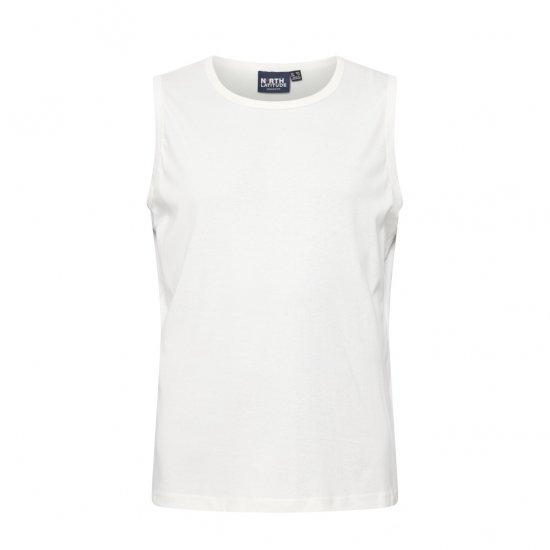 North Latitude Tanktop White - Ärmellose T-shirts/Tank-tops für herren - Ärmellose T-Shirts/Tank Tops