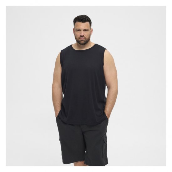 North Latitude Tanktop Black - Ärmellose T-shirts/Tank-tops für herren - Ärmellose T-Shirts/Tank Tops