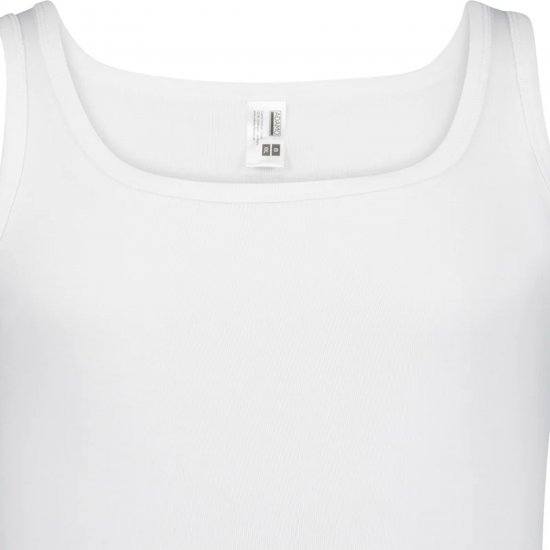  Adamo Royal Fine Ribbed Undershirt 2-Pack White - Herrenunterwäsche & bademode - Herrenunterwäsche & Bademode in großen Größen