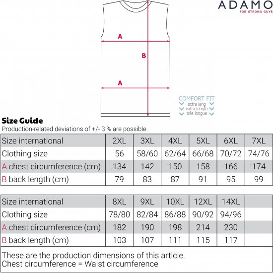 Adamo Motiv Florida Tank Top Black - Ärmellose T-shirts/Tank-tops für herren - Ärmellose T-Shirts/Tank Tops