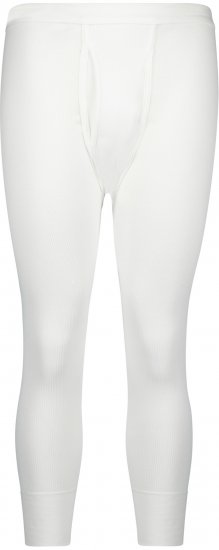 Adamo Prestige Thermal Long Johns 3/4 White - Herrenunterwäsche & bademode - Herrenunterwäsche & Bademode in großen Größen