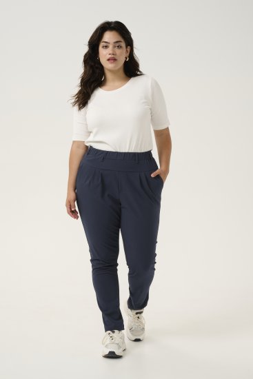 Kaffe Curve Jia Hose Mitternachtsmarine - Jeans & Hosen in Großen Größen – Plus Size - 