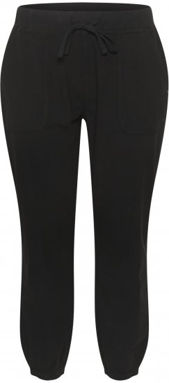 Kaffe Curve Nana Hose Tiefschwarz - Jeans & Hosen in Großen Größen – Plus Size - 