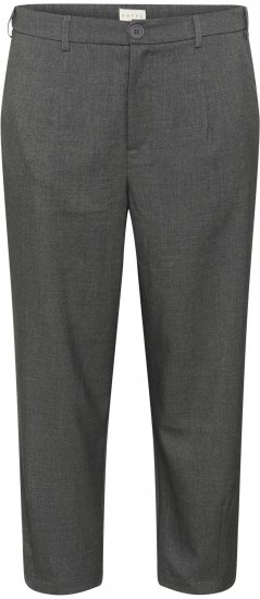Kaffe Curve Merla Hose Dark Grey Melange - Jeans & Hosen in Großen Größen – Plus Size - 