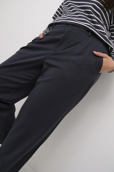 Kaffe Curve Merla Hose Schwarz Oyster - Jeans & Hosen in Großen Größen – Plus Size - 