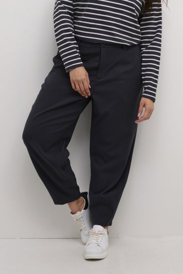 Kaffe Curve Merla Hose Schwarz Oyster - Jeans & Hosen in Großen Größen – Plus Size - 