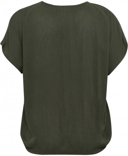 Kaffe Curve Ami Stanley Kurzarm Waldnacht - T-Shirts - 