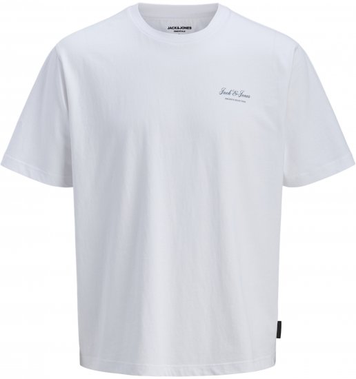 Jack & Jones Archive T-Shirt Weiß - Herren-T-Shirts - Herren-T-Shirts in großen Größen