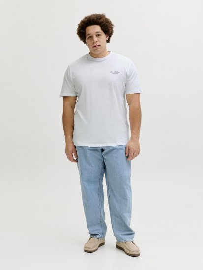 Jack & Jones Archive T-Shirt Weiß - Herren-T-Shirts - Herren-T-Shirts in großen Größen