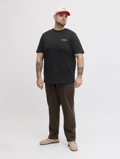 Jack & Jones Archive T-Shirt Schwarz - Herren-T-Shirts - Herren-T-Shirts in großen Größen