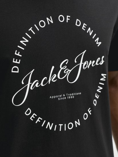 Jack & Jones Grayson T-Shirt Schwarz - Herren-T-Shirts - Herren-T-Shirts in großen Größen