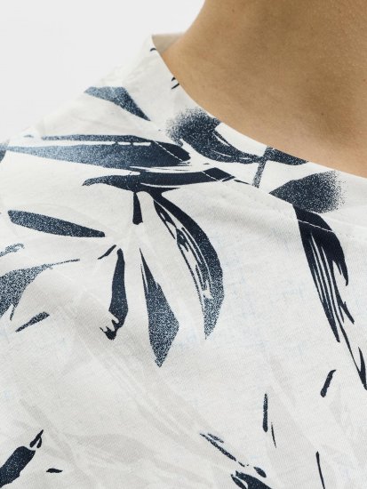 Jack & Jones Honolulu T-Shirt White - Herren-T-Shirts - Herren-T-Shirts in großen Größen