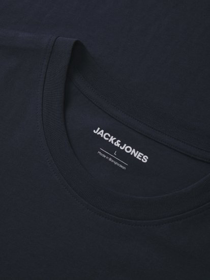 Jack & Jones King Crew Neck T-Shirt Navy - Bedruckte T-shirts für herren - Bedruckte T-Shirts für Herren